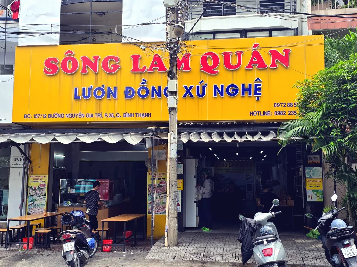 Mặt tiền Sông Lam Quán, điểm bán KIHO tại Bình Thạnh